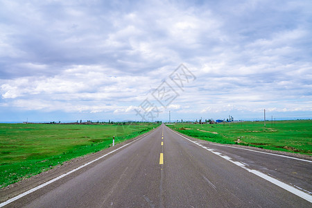新疆公路连霍高速背景图片