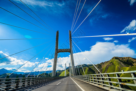 草原道路新疆公路连霍高速背景