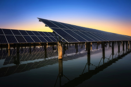 新能源太阳能未来能源背景