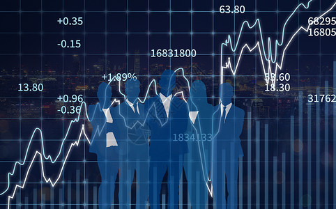 预测分析股市观察设计图片