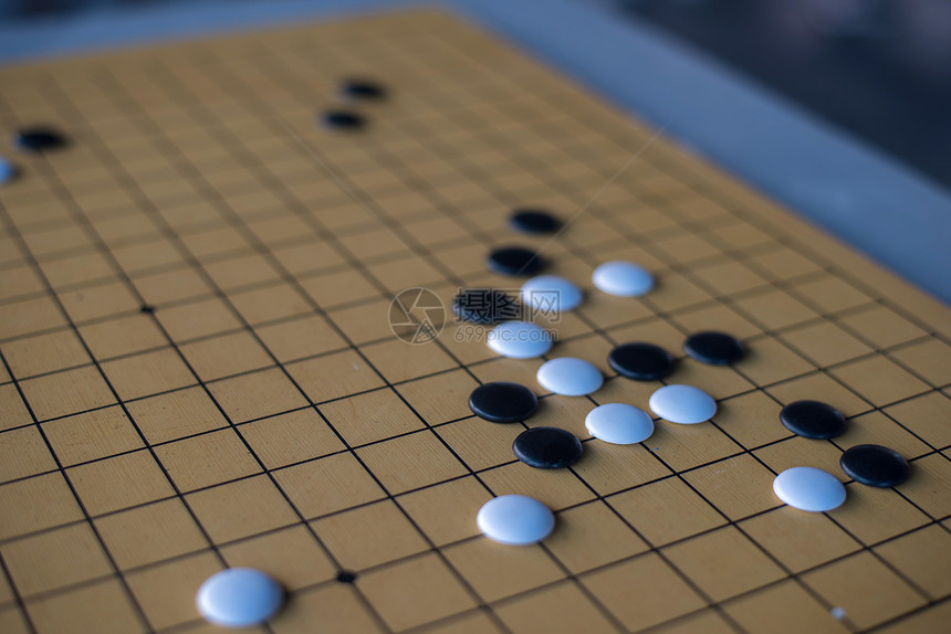 围棋对弈图片