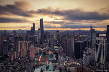 大连城市建筑风光高清图片