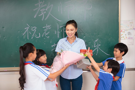 教师节学生礼物图片