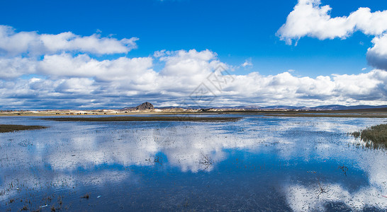 北疆高原湖泊保护区背景图片