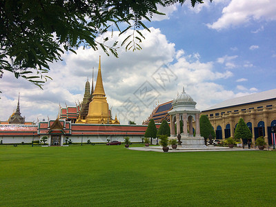 泰国的大皇宫背景图片