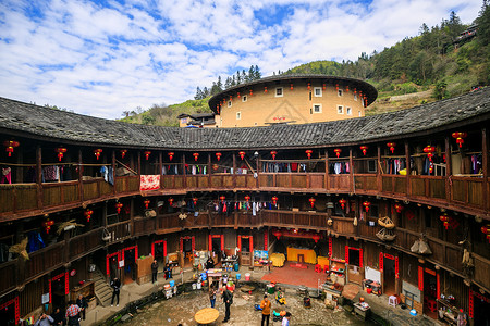 福建土楼南靖永靖高清图片