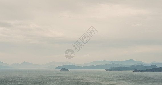 深圳大小梅沙海岛远望风景高清图片
