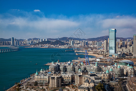 大连星海湾星汇广场高清图片