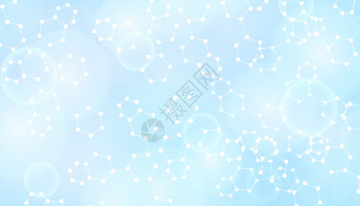 分子化学式科技分子背景设计图片