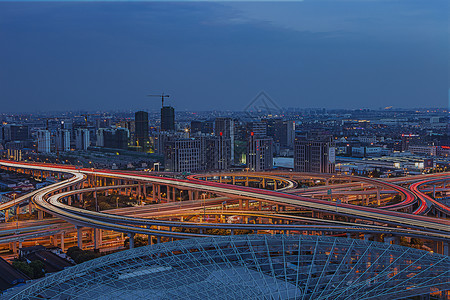 中环夜景城市血脉背景