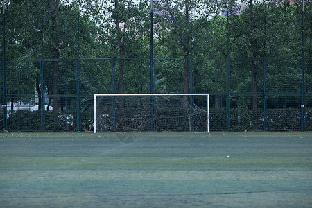草坪素材网足球球门球网背景