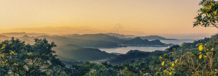 俯瞰山川俯瞰山岭背景