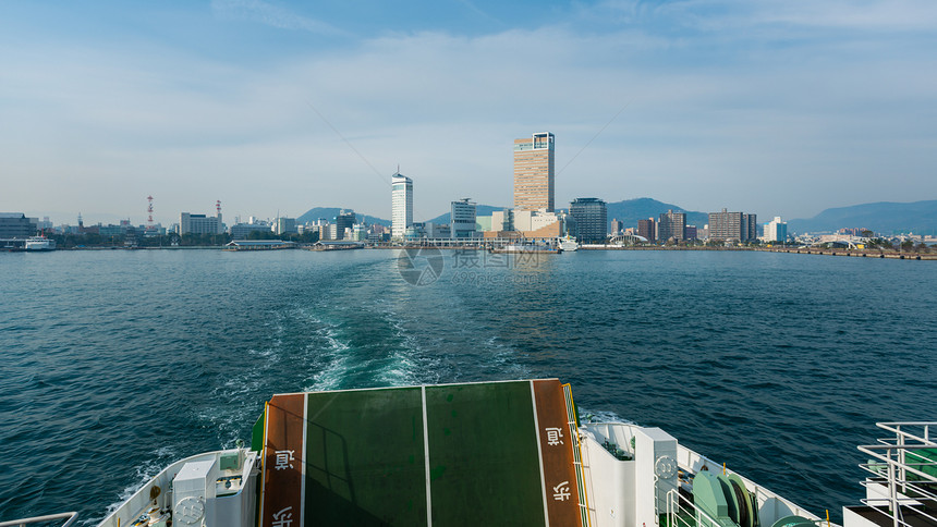 日本高松渡船图片