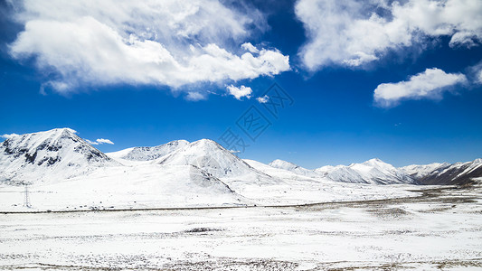 雪山背景图片