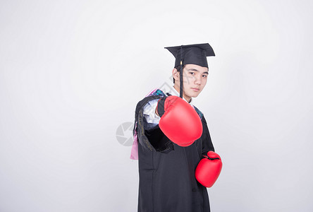 毕业教育拳击底图图片