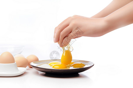 鸡蛋土鸡蛋早餐蛋高清图片