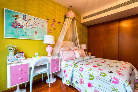 布置温馨的小卧室高清图片
