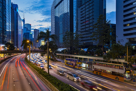 香港湾仔背景