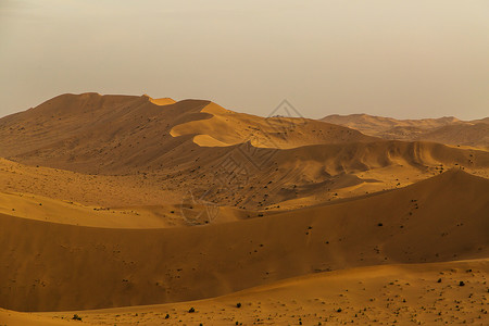 沙漠烈日敦煌沙漠美景背景