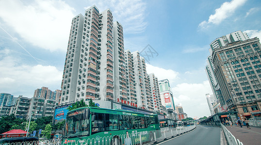广州快速公交系统背景图片