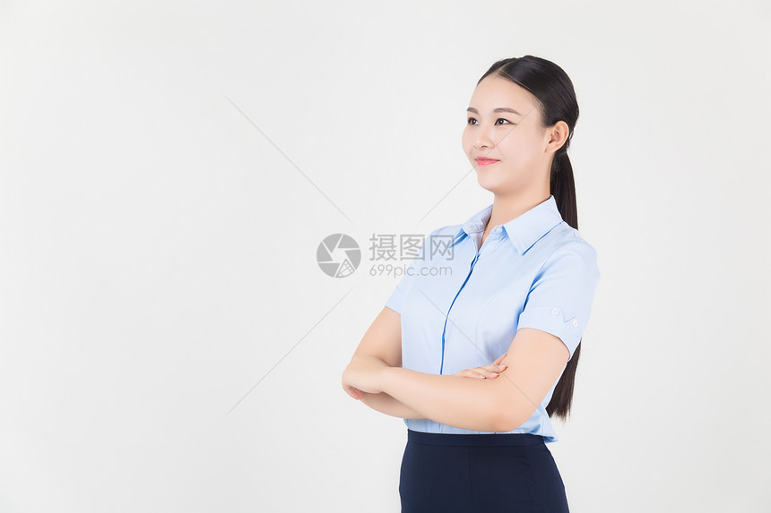 商务职业女性形象图片