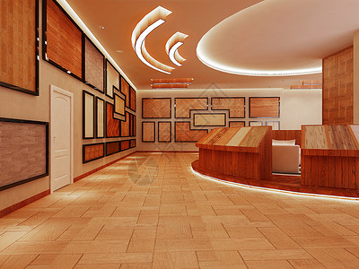 现代地板专卖店效果图背景图片