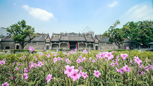 广州陈家祠陈家祠建筑高清图片