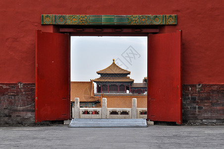 门外的故宫北京古建高清图片