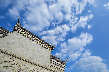 中国元素牌坊建筑图片