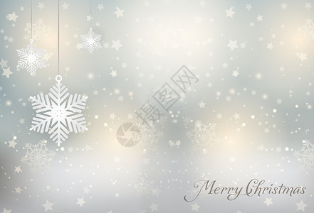 五角星墨色雪花圣诞节冬季设计图片