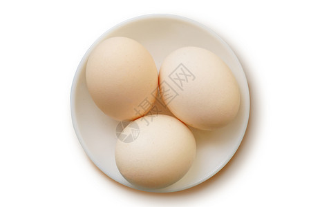3颗鸡蛋鸭蛋一堆蛋高清图片