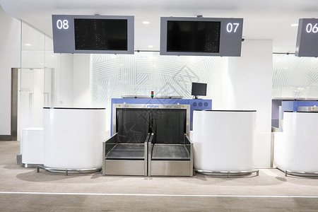 机场行李托运办理处背景图片