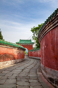 道教建筑武当山太子坡背景