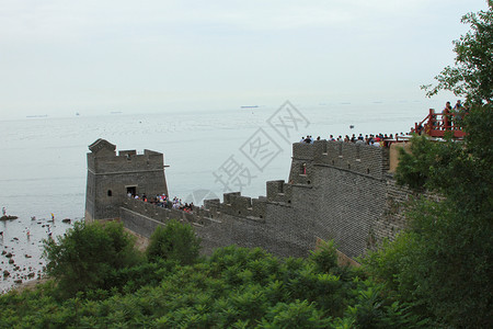 起点背景海上长城背景