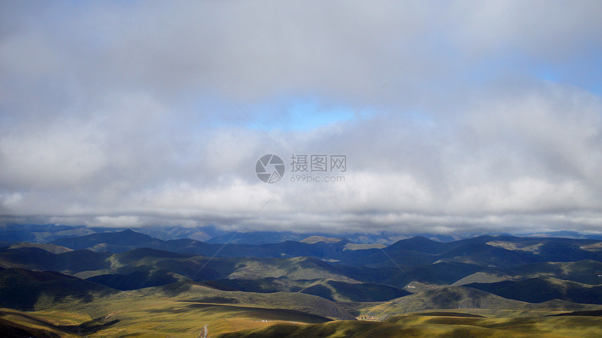 四川康定新都桥唯美风景照图片