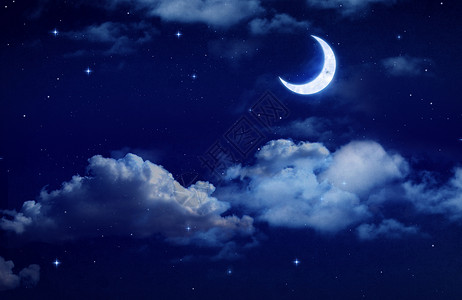 夜晚素材背景星空设计图片