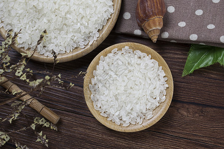 一碗大米大米粮食背景