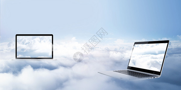 科技云背景云上科技背景