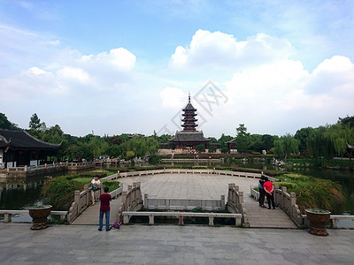 盘门景区瑞光寺塔高清图片