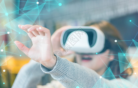 科技感VR眼镜vr科技图设计图片