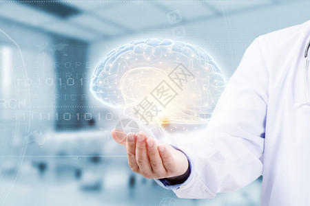 健康的大脑医疗科技设计图片