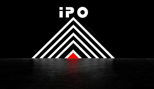 市场上升上升IPO设计图片