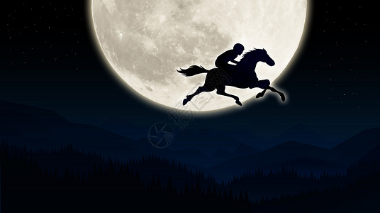 蒙古骑马回家设计图片