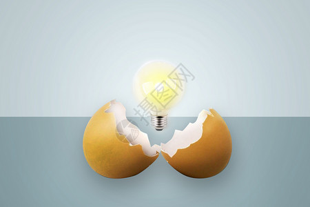 鸡蛋灯孵化的金想法设计图片