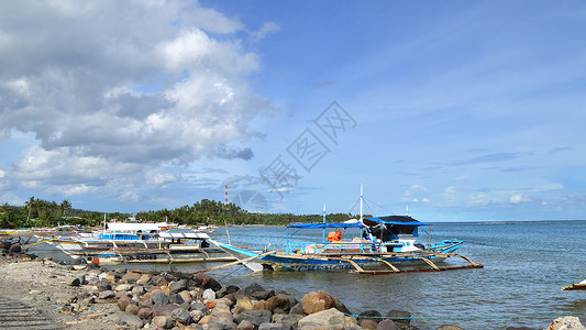 菲律宾轮渡照片背景图片