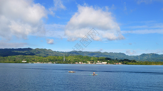 贝纳迪诺菲律宾唯美海峡海域照片背景