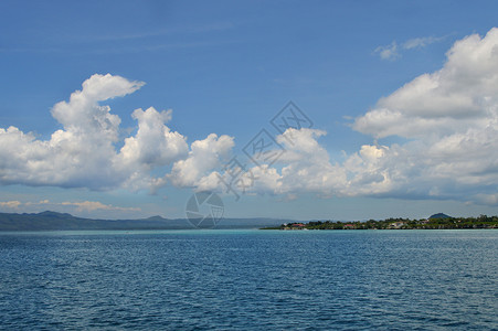 圣贝纳迪诺县菲律宾唯美海峡海域照片背景