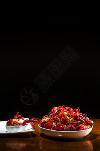 小龙虾徽州单菜品高清图片