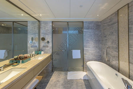 浴室天花板五星级酒店希尔顿卫生间背景