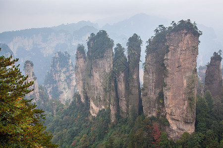 湖南张家界哈利路亚山哈利耶高清图片